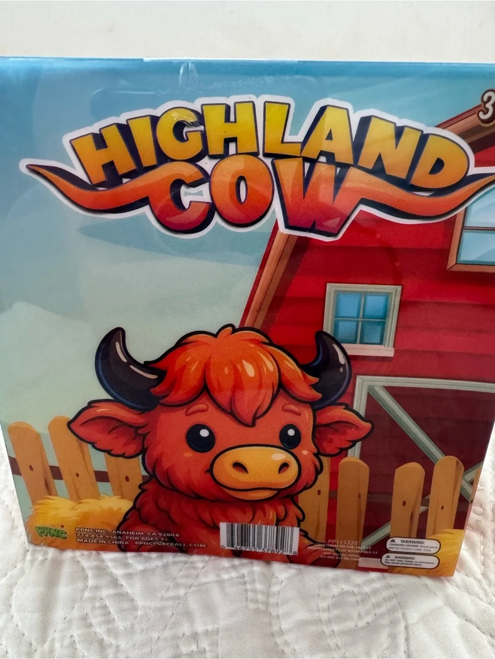 Highland cow squishy